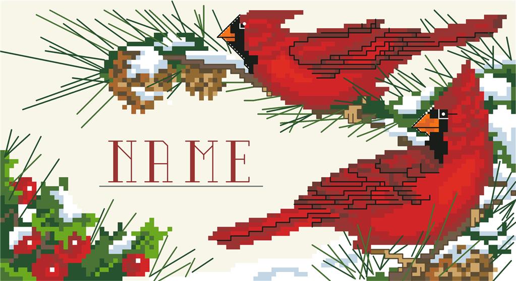 Christmas Cardinals